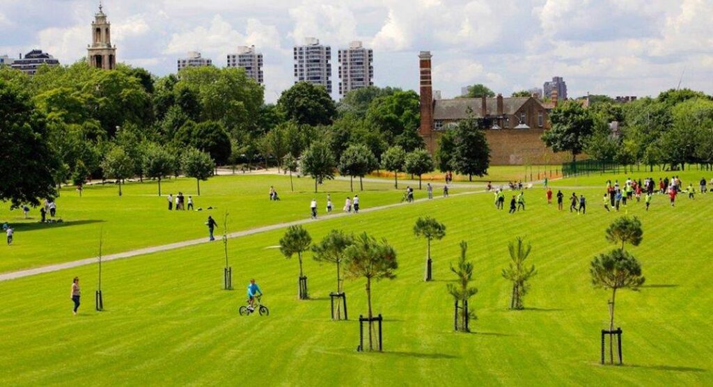 Les parcs de Londres: Burgess Park