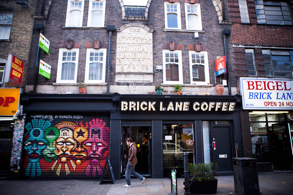 Brick Lane, ses coffee et ses marchés