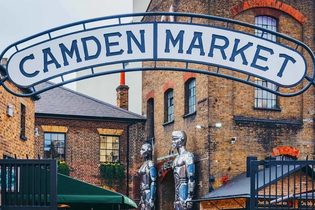 Colocation à Londres: Camden Market Cap au nord