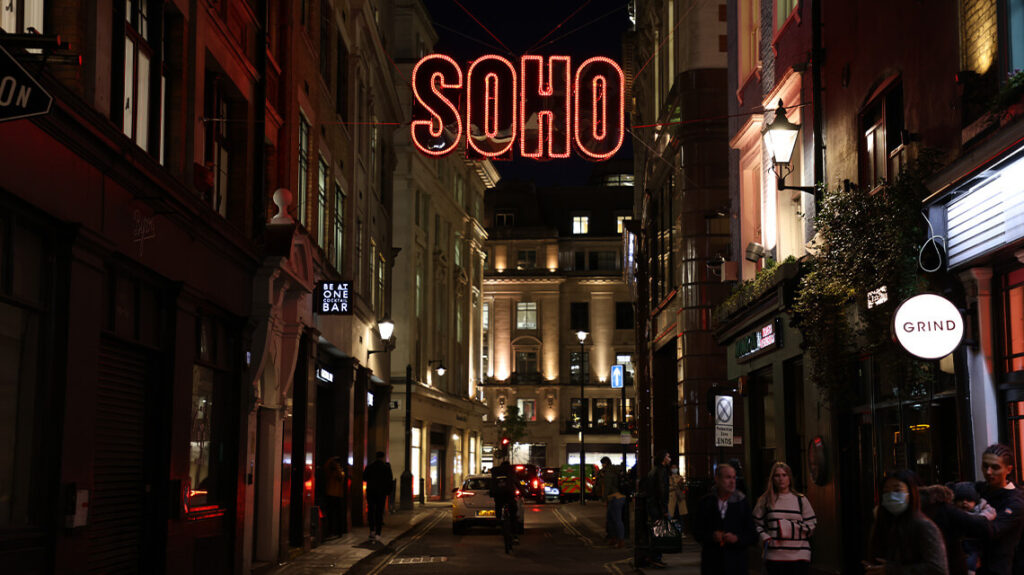 Soho: les quartiers cool à Londres