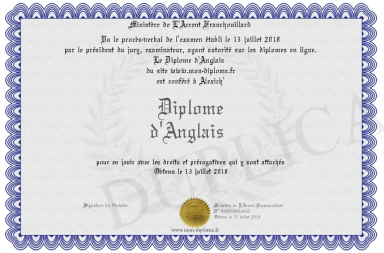 Les Différents Diplômes Danglais Certificats épreuves Barèmes 8230