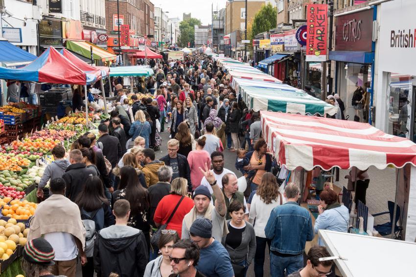 vivre à Fulham : North End Road Market