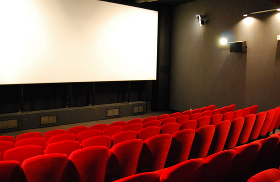 Image représentant une salle de cinéma.