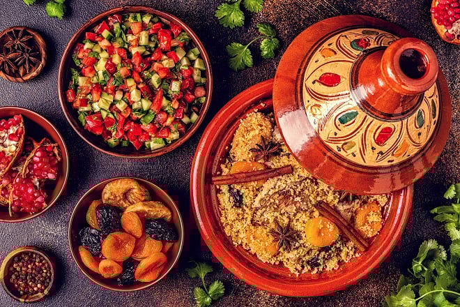 Restaurants marocains à Londres : nourriture marocaine