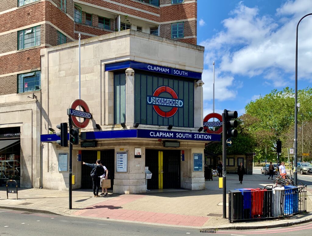 vivre à Clapham : métro