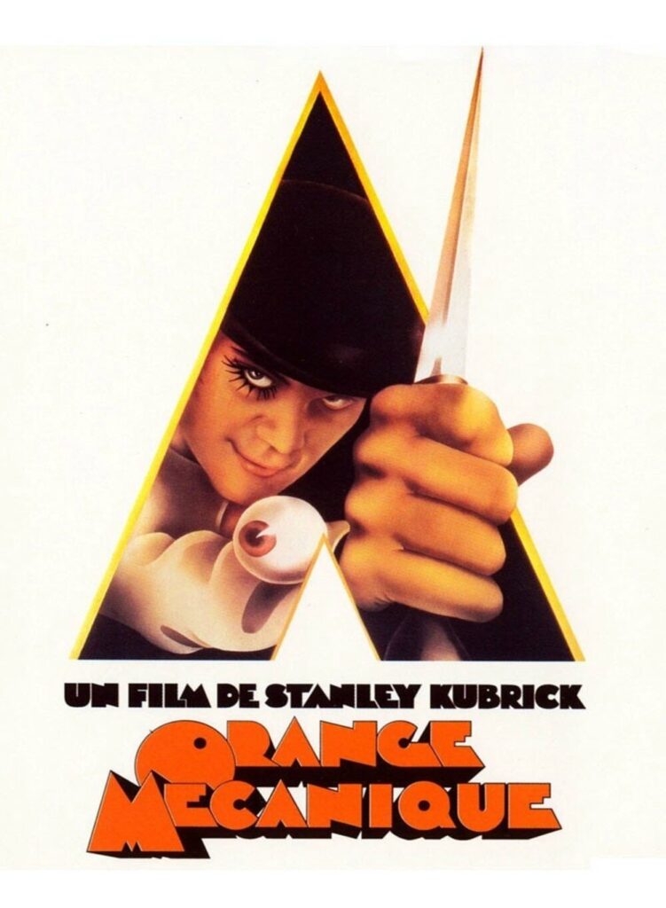 Films anglais années 70 : Orange Mécanique