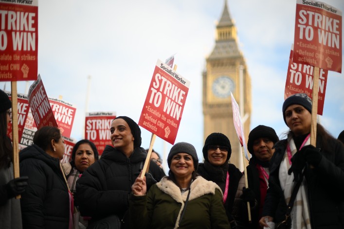 grèves au royaume-uni