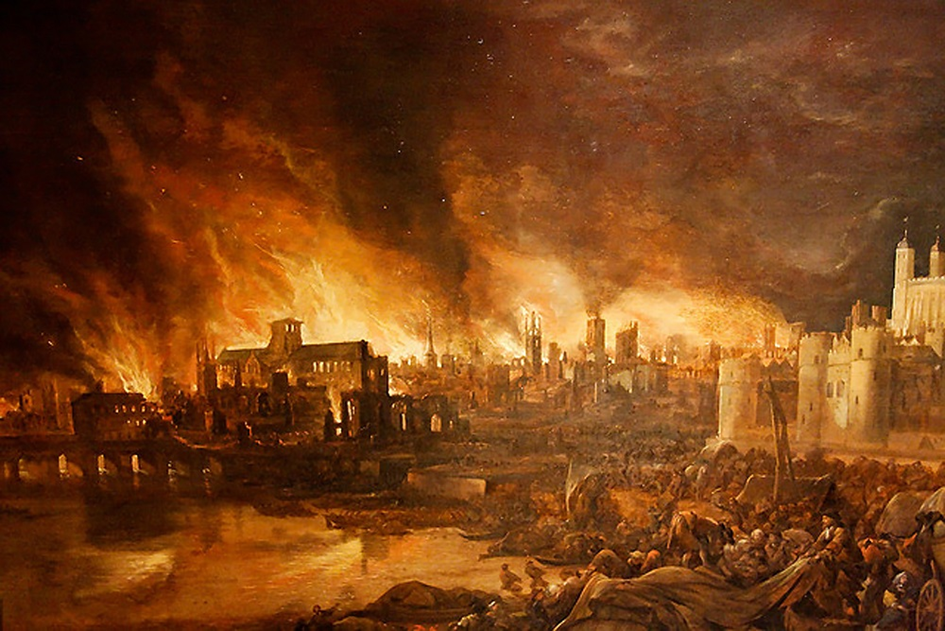 L'histoire de Londres : Le grand incendie 