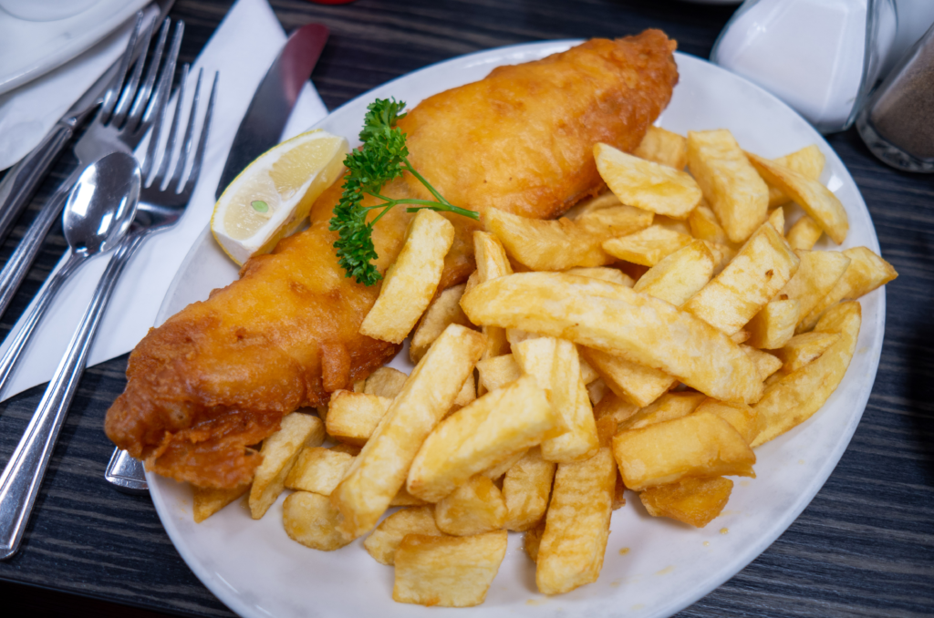 Les plats étudiants à Londres : le fish'n chips