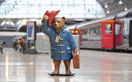 Vivre à Westminster: statue de l'ours Paddington