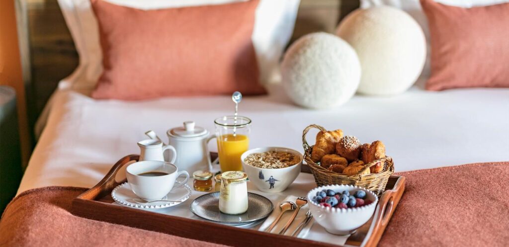 bed and breakfast à Londres : petit déjeuner