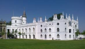 les châteaux à découvrir à Londres : Strawberry Hill House